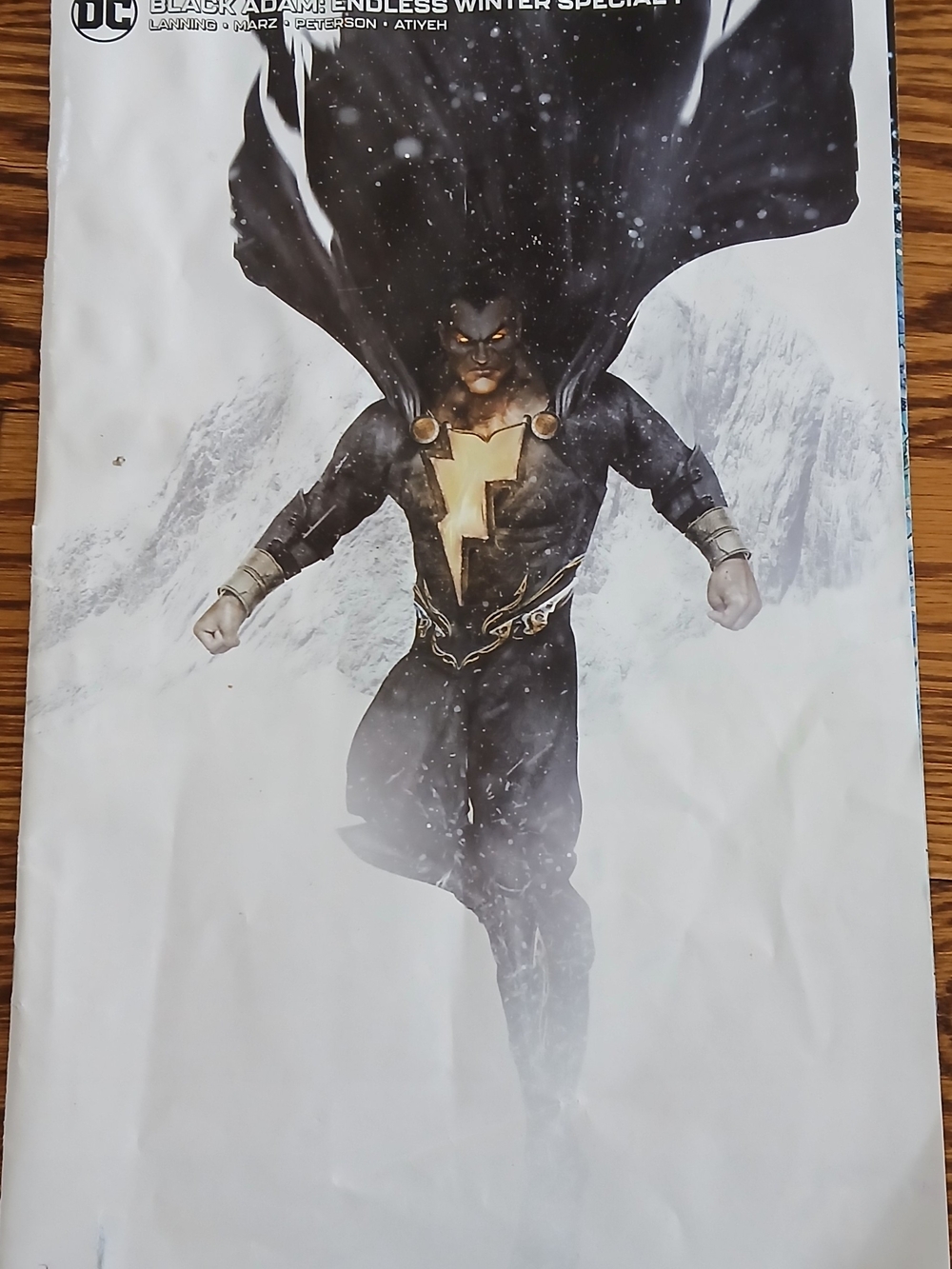 Black Adam : Endless Winter Special 1. Comics Book.